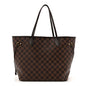 Damier Ebene Neo Neverfull MM Rose Ballerine