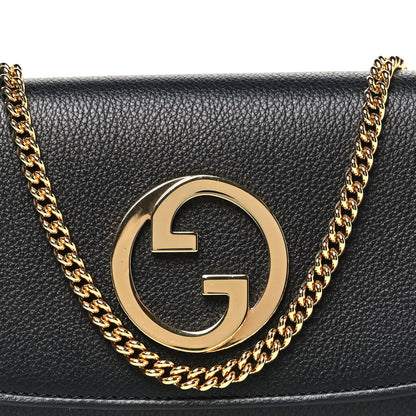 Roxy Calfskin Blondie Continental Chain Wallet Black