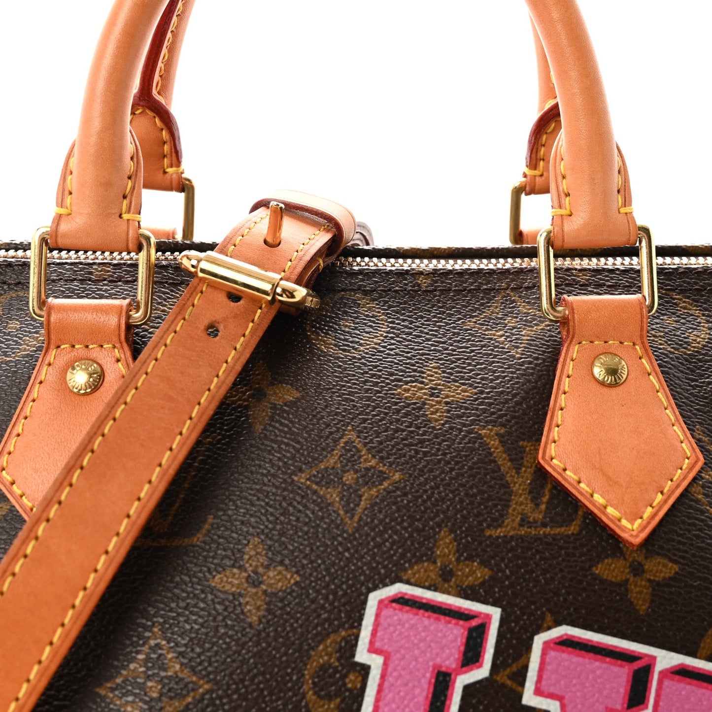 Monogram Patches Speedy Bandouliere 30