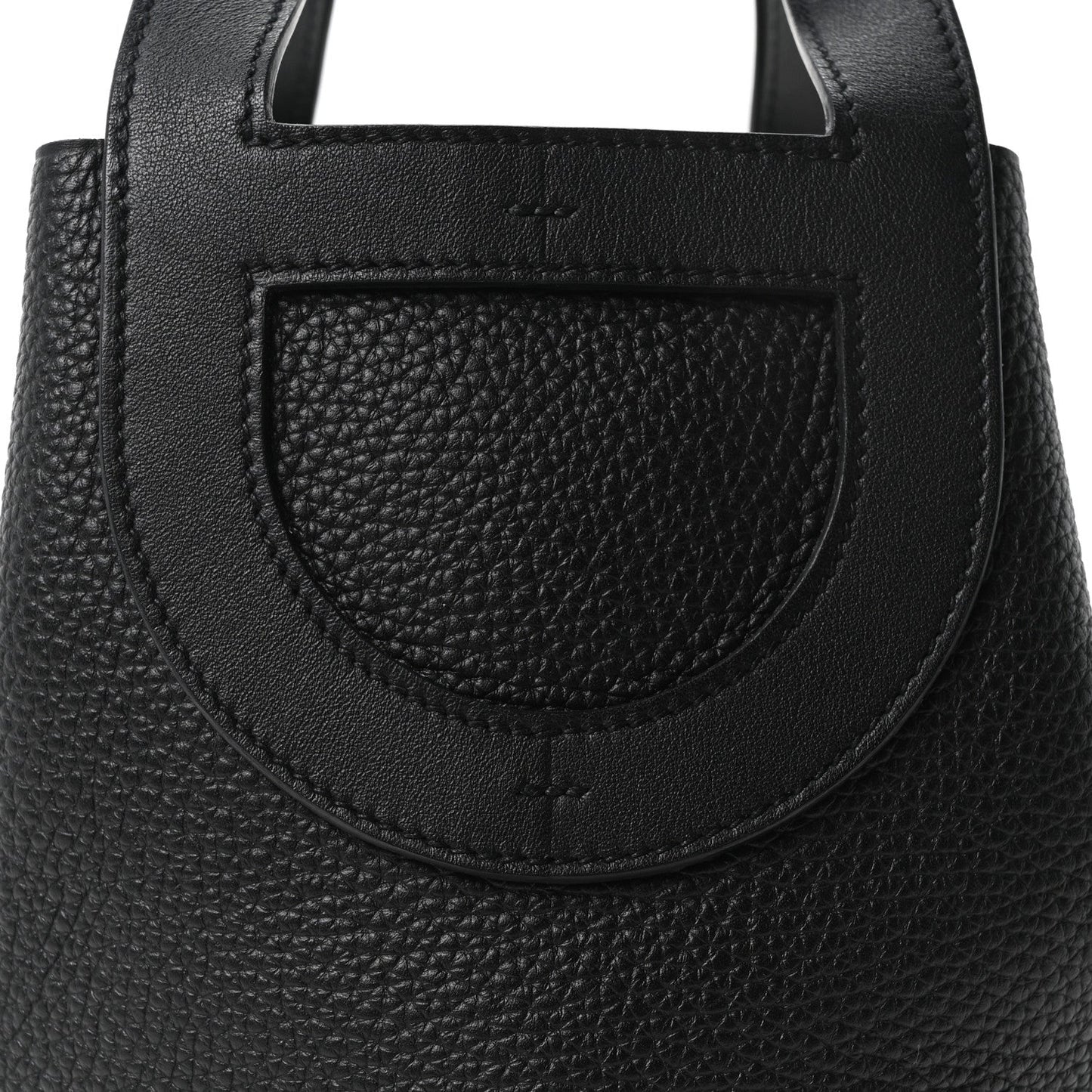 Taurillon Clemence Swift In-The-Loop 18 Bag Black