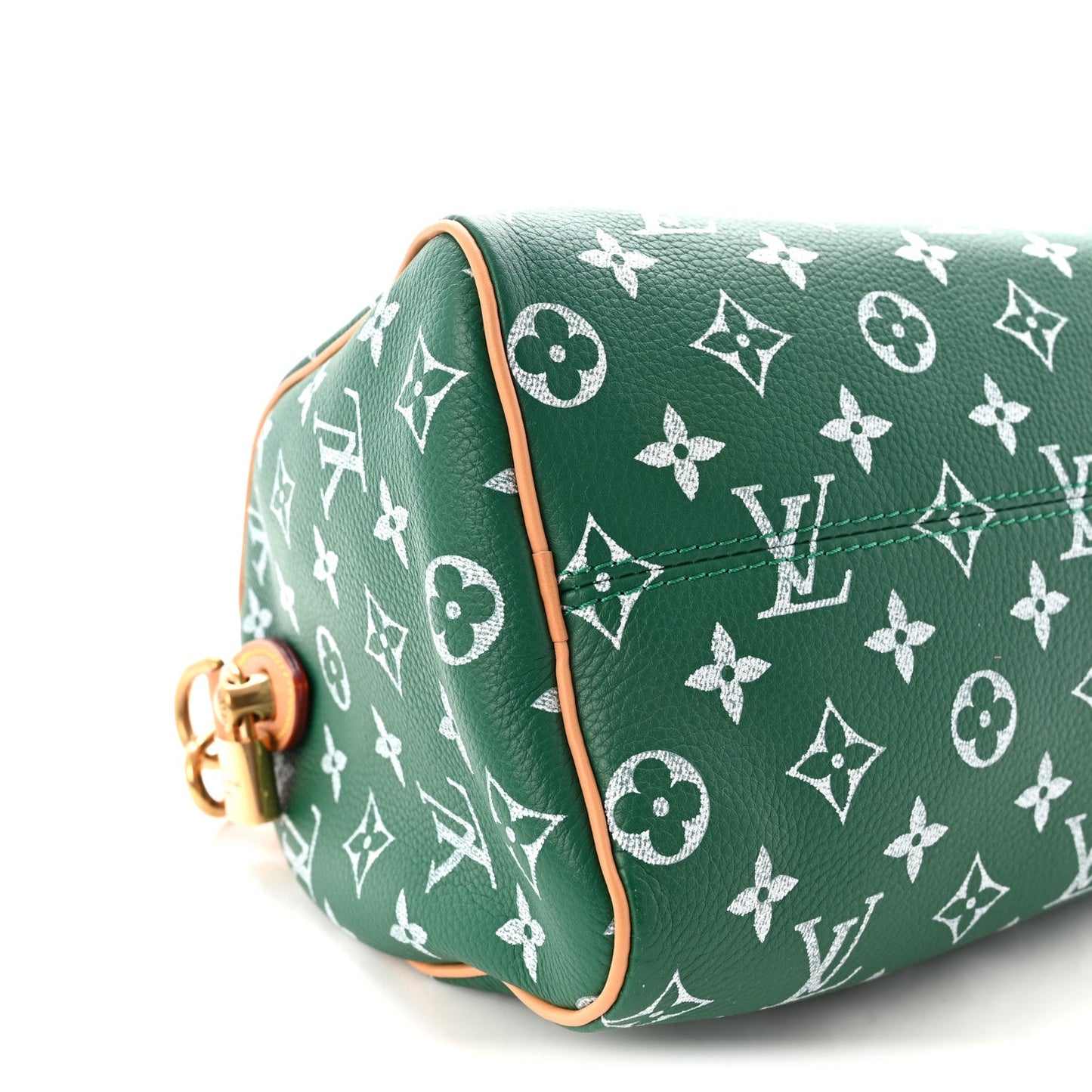 Calfskin Monogram Speedy P9 Bandouliere 25 Green