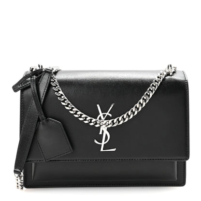 Calfskin Medium Monogram Sunset Black