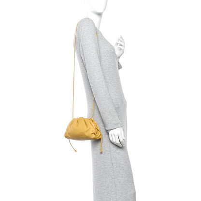 Butter Calfskin The Mini Pouch Butterscotch