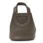 Taurillon Clemence Swift In-The-Loop 18 Bag Etoupe