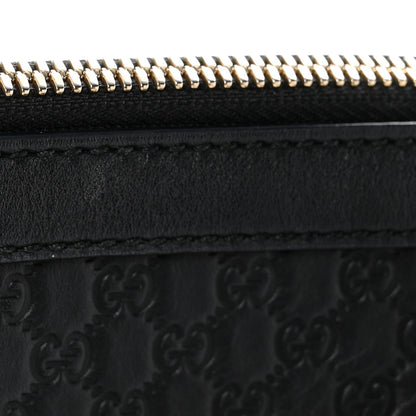 Soft Microguccissima Dome Satchel Black