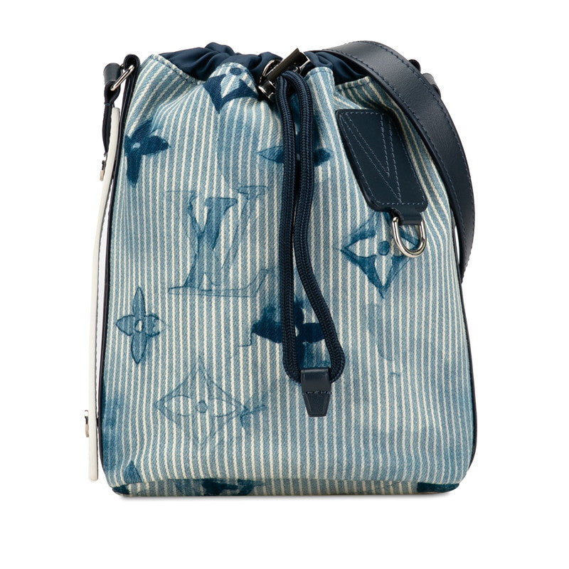 Louis Vuitton Sack Marin Monogram Cotton Canvas Shoulder Bag