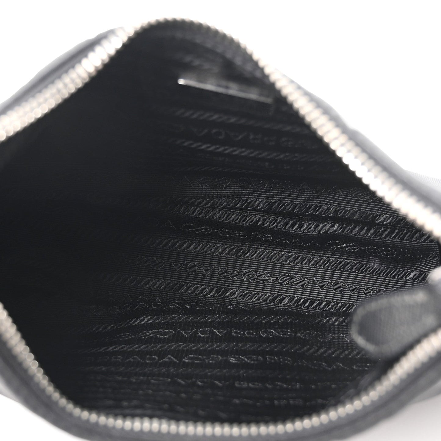 Re-Nylon Saffiano Mini Re-Edition 2005 Bag Black