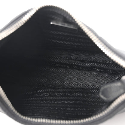Re-Nylon Saffiano Mini Re-Edition 2005 Bag Black