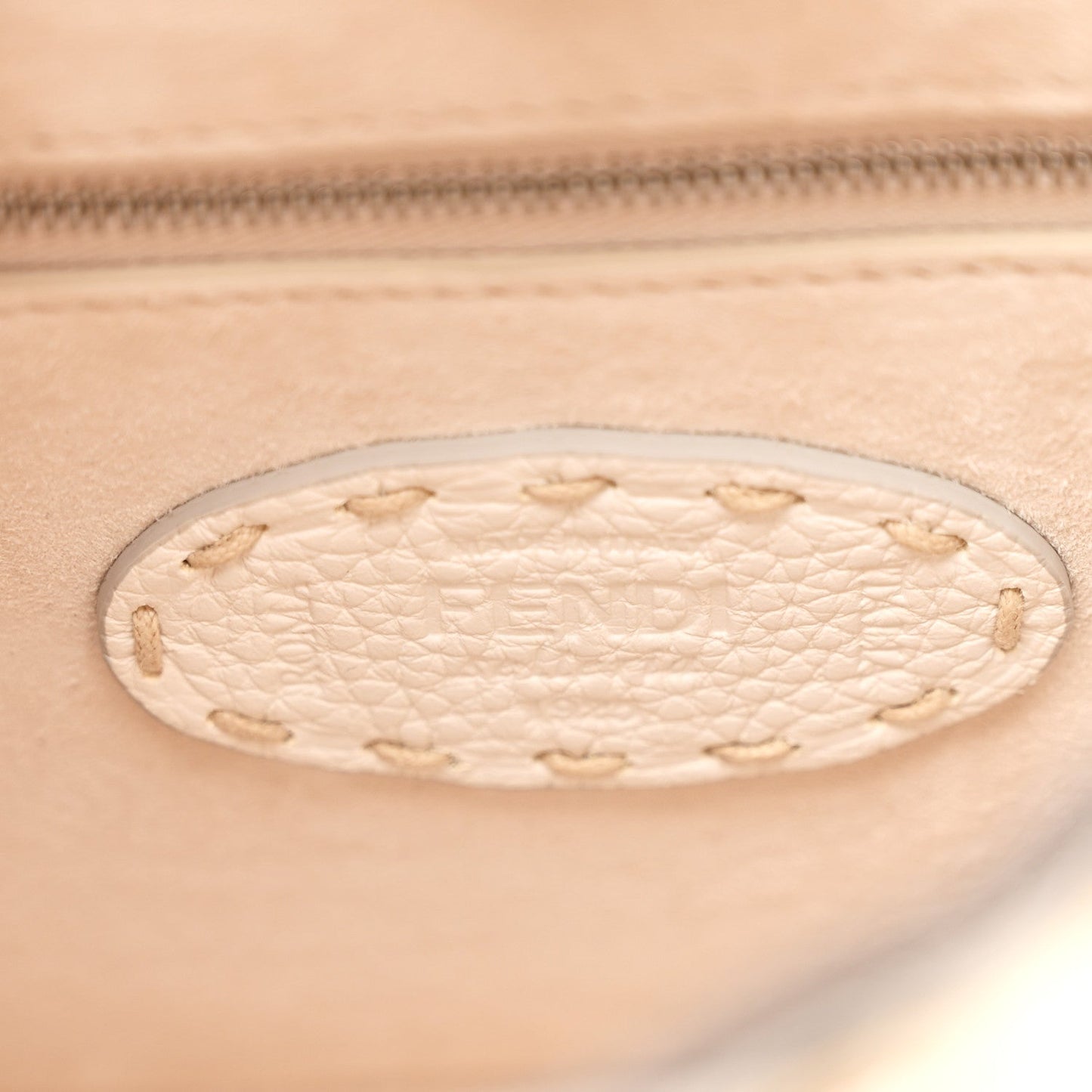 Cuoio Romano Snakeskin Selleria Mini Peekaboo Iconic Satchel White Stone