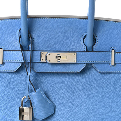 Epsom BIRKIN 30 Bleu Zanzibar