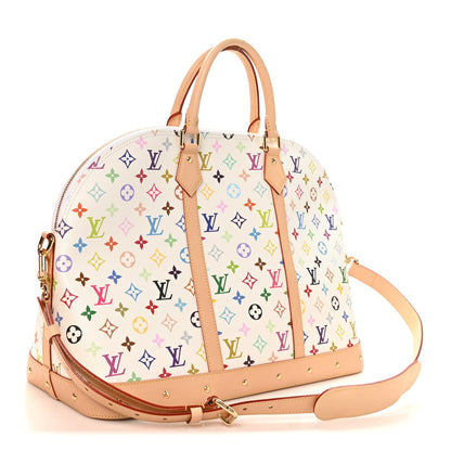 LV x TM Monogram Multicolor Alma Travel White