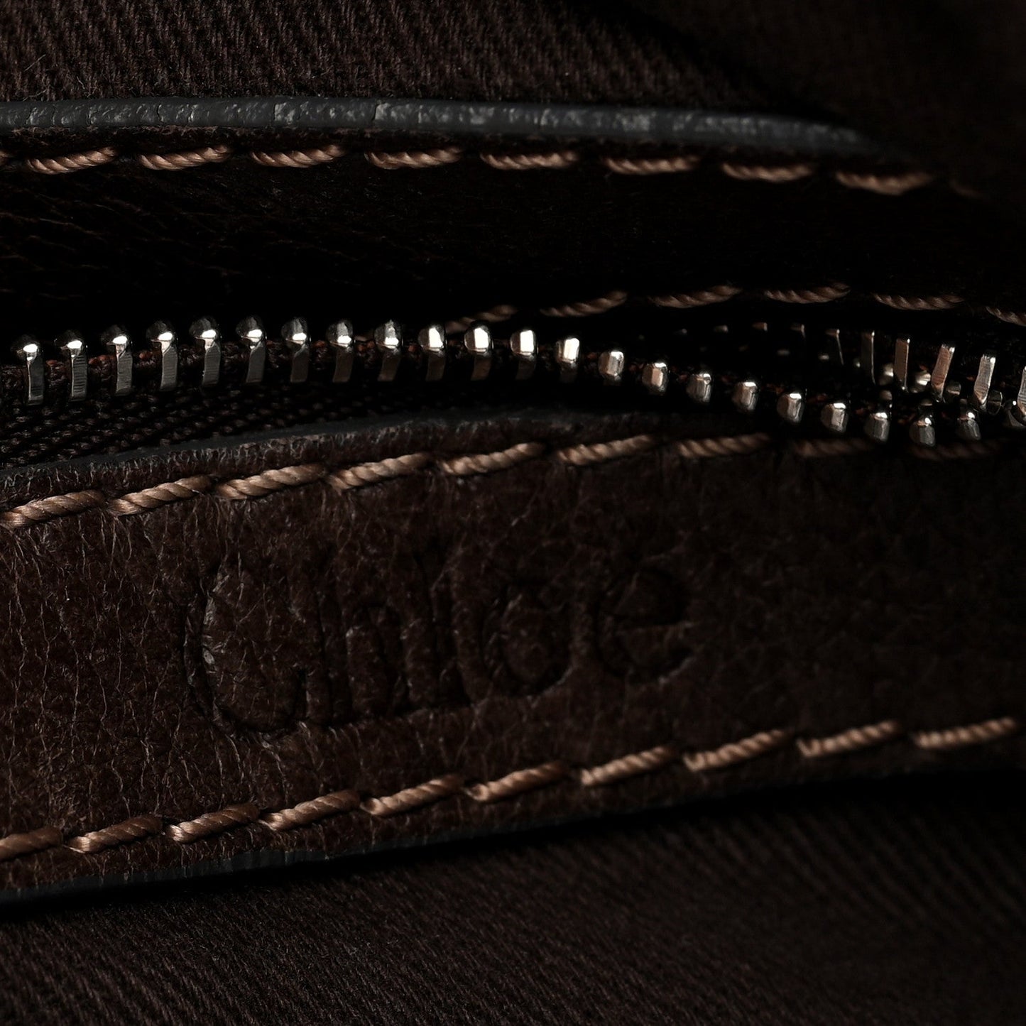 Calfskin Paddington Hobo Brown