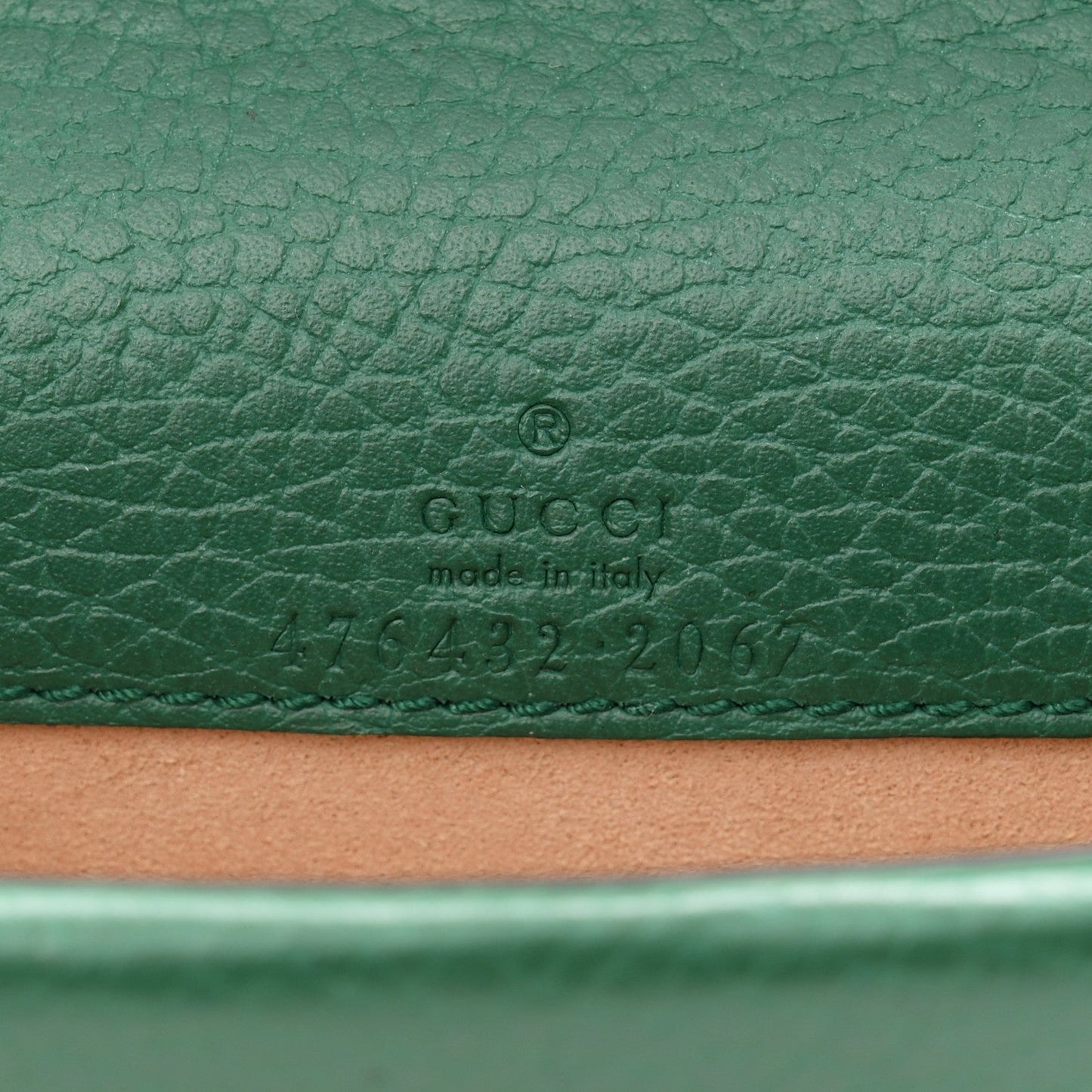 Calfskin Super Mini Dionysus Shoulder Bag Emerald