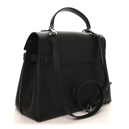 Soft Calfskin Lockme Ever MM Black