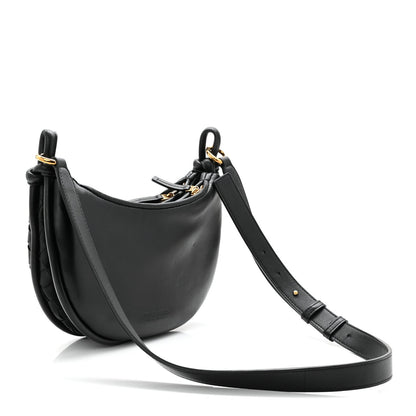 Nappa Intrecciato Small Gemelli Multipocket Bag Black