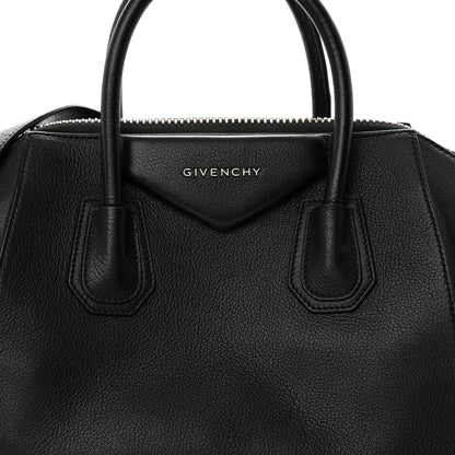 Sugar Goatskin Small Antigona Black