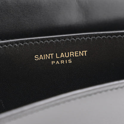 Box Calfskin Mini Voltaire Shoulder Bag Black