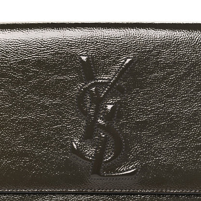 Textured Patent Monogram Large Belle De Jour Green