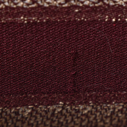 Oblique Medium Book Tote Burgundy Multicolor