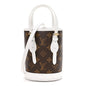 Monogram LV Match Nano Bucket Bag White