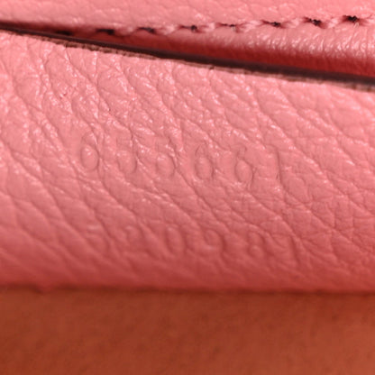 Wonka Grain Calfskin Mini Diana Tote Bag Wild Rose Fuxia Fluo