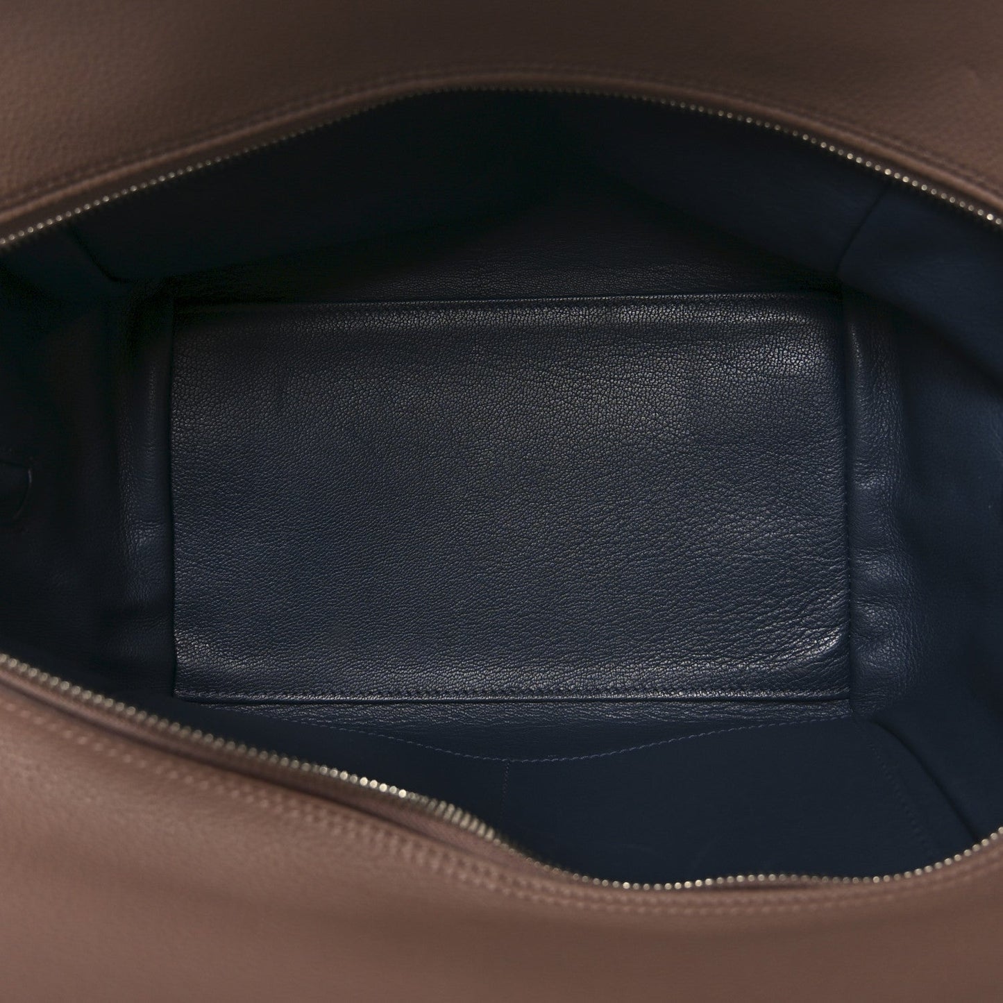 Veau Ecorce Haute Maroquinerie Milaris Blue Marine Vison
