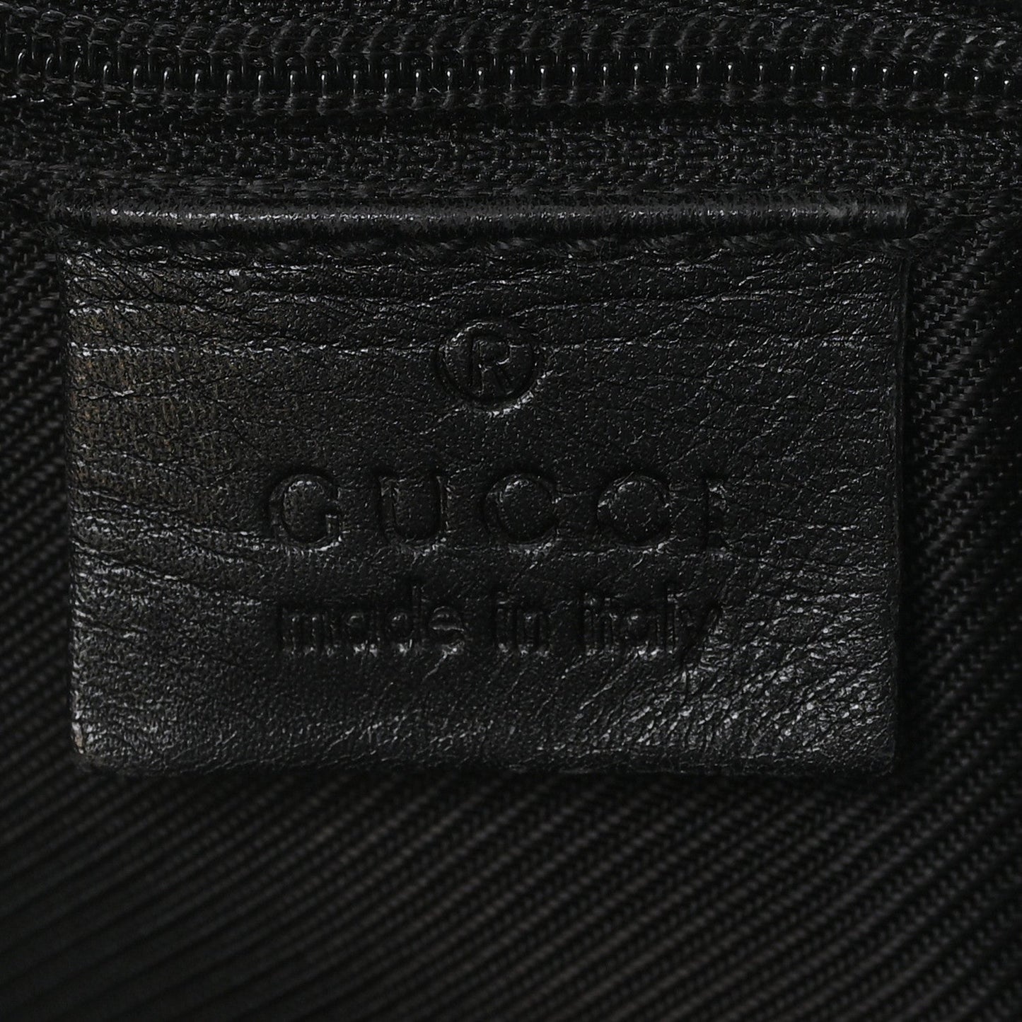 Monogram Shoulder Bag Black