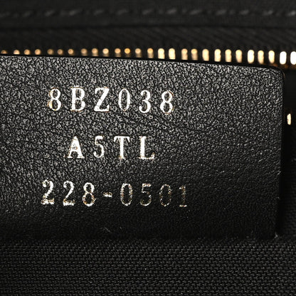 Vitello Bi-Color FF 1974 Embossed Mini Backpack Maya Black