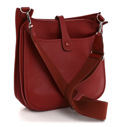 Taurillon Clemence EVELYNE III GM Rouge Garance