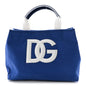 Canvas Mini DG Logo Shopper Tote Bluette