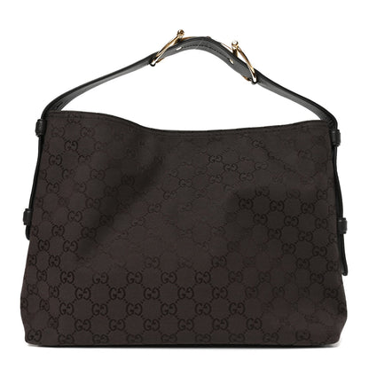 GG Supreme Monogram Medium Beatrix Tote Dark Brown