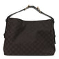 GG Supreme Monogram Medium Beatrix Tote Dark Brown