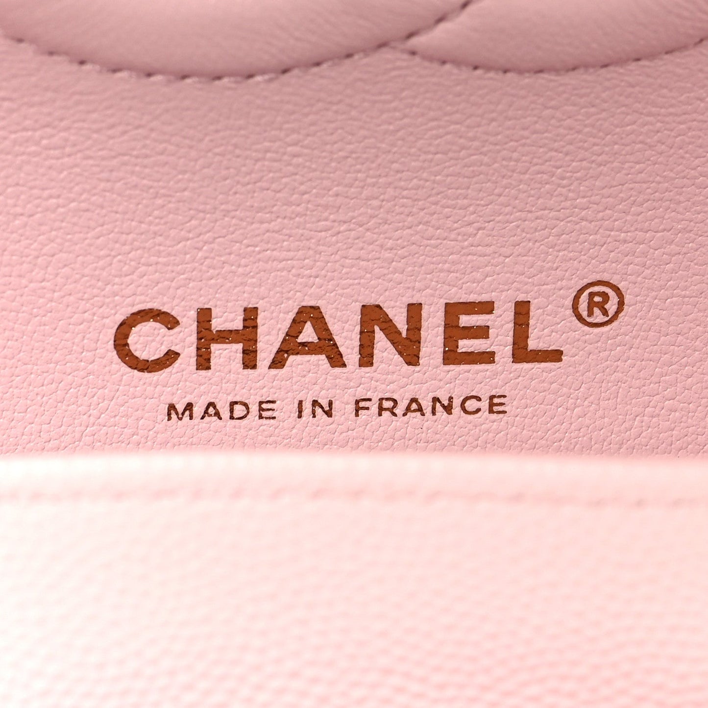 Caviar Quilted Medium Double Flap Light Pink