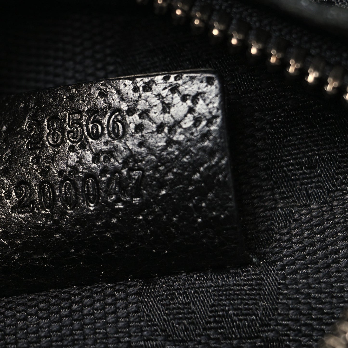 GG Monogram Double Pocket Belt Bag Black