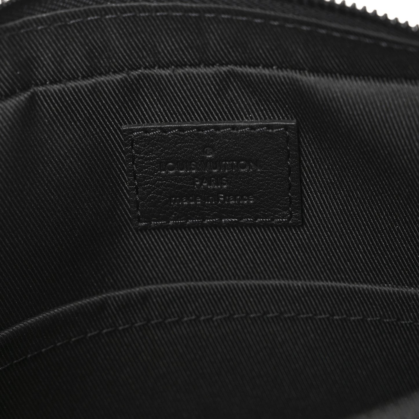 Calfskin Monogram Shadow Trio Messenger Black