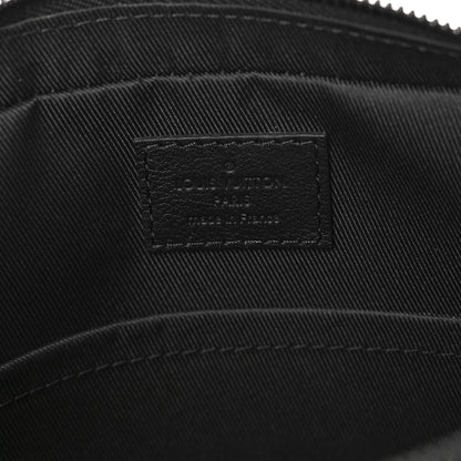 Calfskin Monogram Shadow Trio Messenger Black