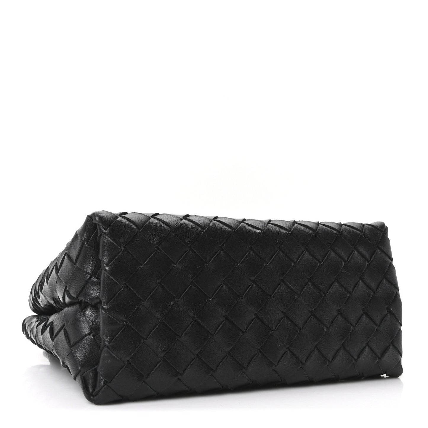 Nappa Intrecciato Small Andiamo Shoulder Bag Black