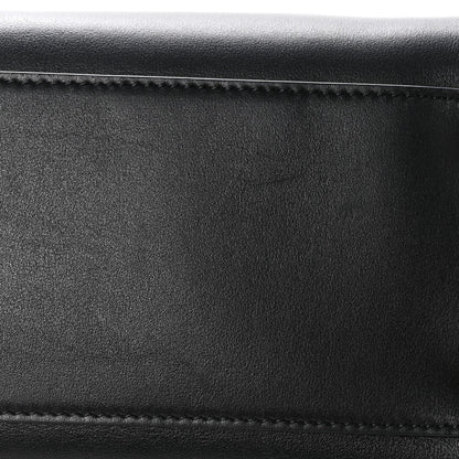 Calfskin Archetype Small Shopping Tote Black