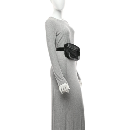 Guccissima Nylon Belt Bag  Black