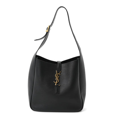 Smooth Calfskin Small Le 5 A 7 Soft Hobo Black
