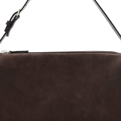 Suede 90's Bag Dark Aniline