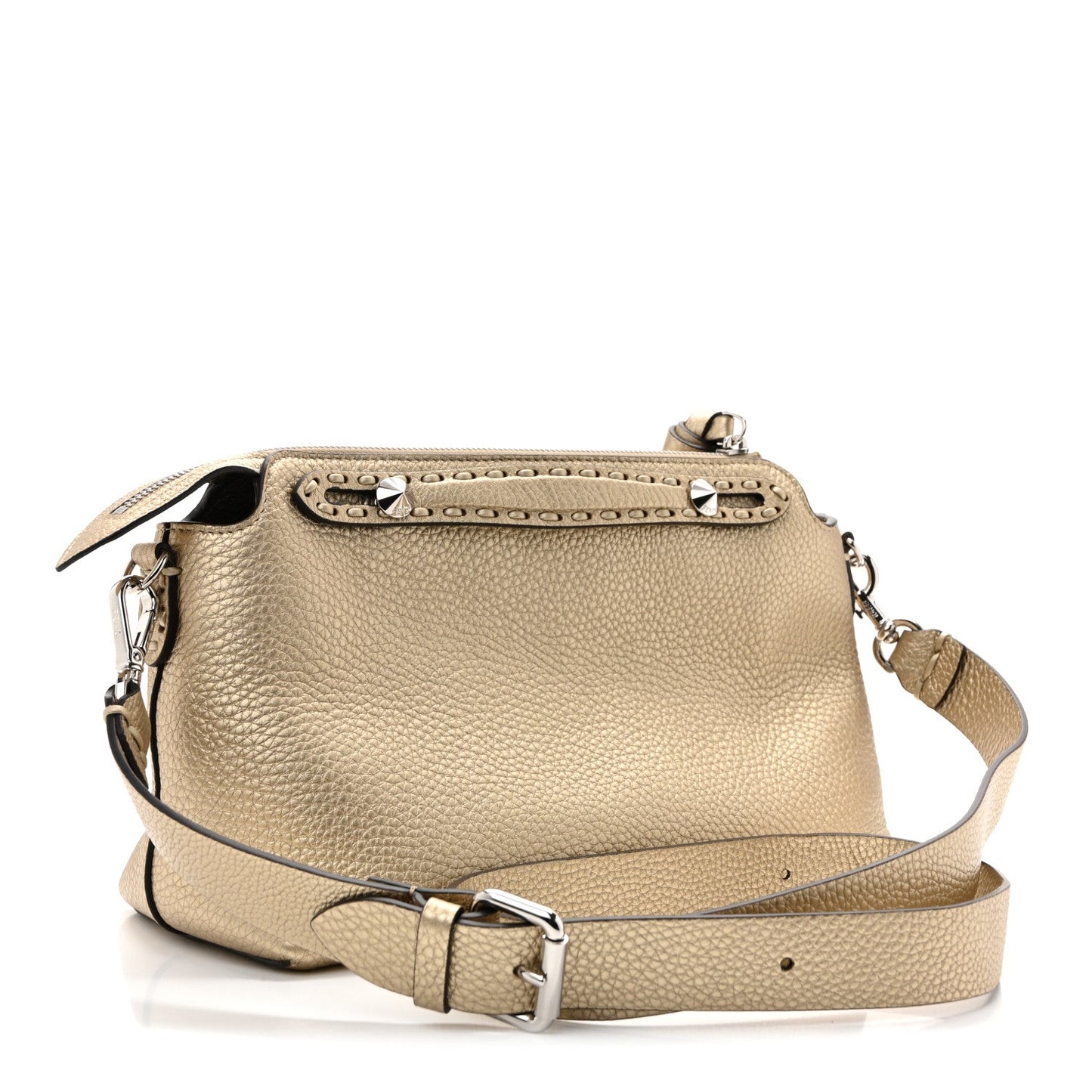 Cuoio Romano Selleria Medium By The Way Boston Bag Gold