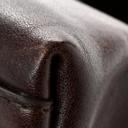 Silky Calfskin Medium Ciao Ciao Dark Mahogany