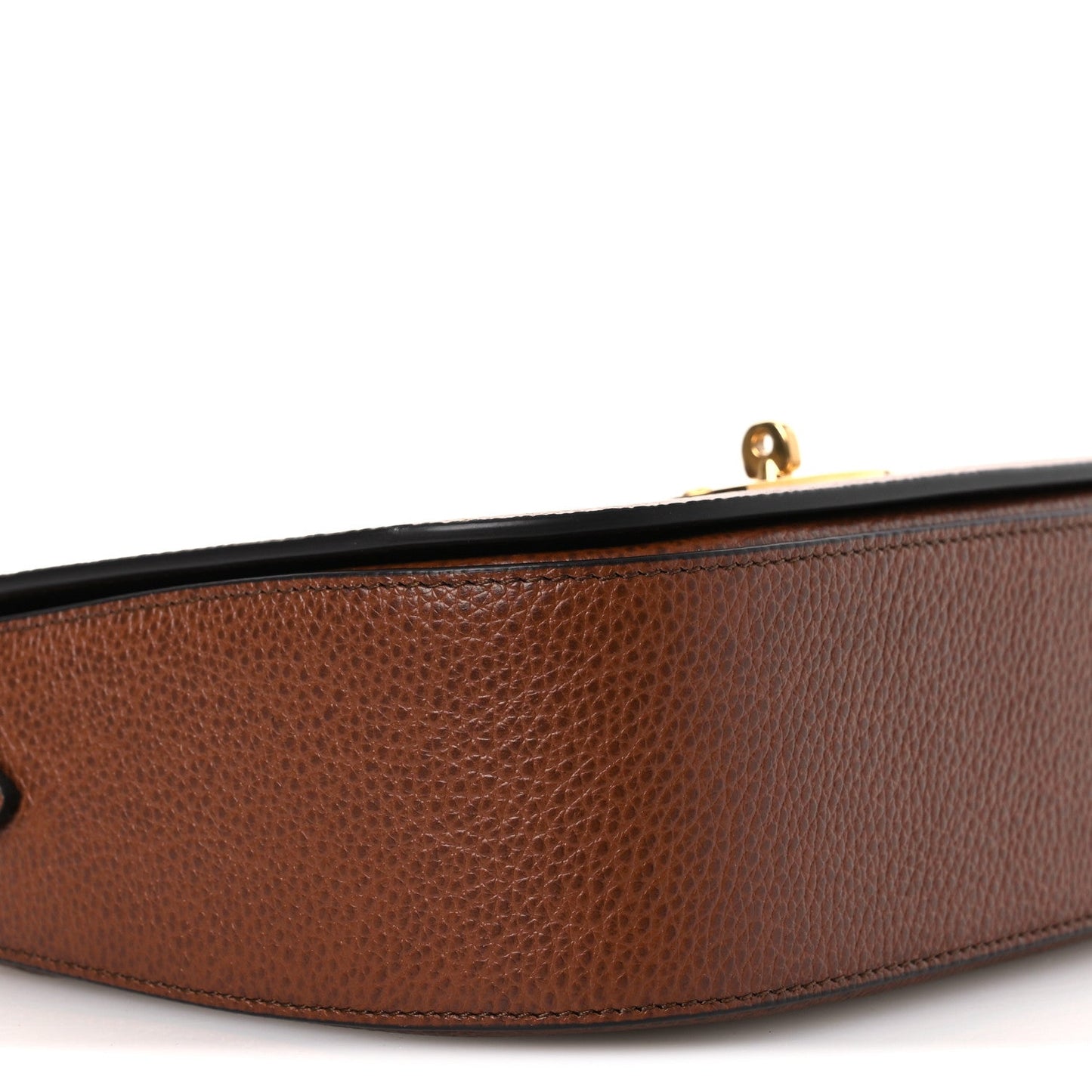 Natural Grained Calfskin Small Darley Satchel Oak