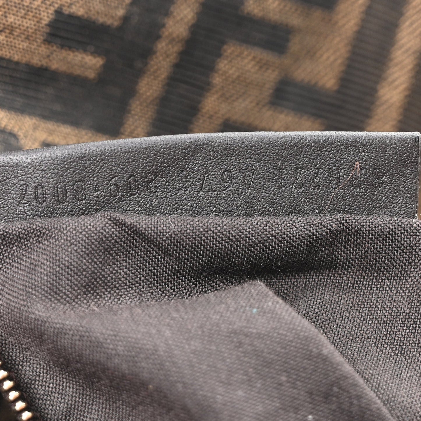 Fabric Jacquard FF 1974 Large Baguette Tobacco Moro Fuxia Fluo