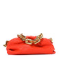 Calfskin The Pouch Chain Orange