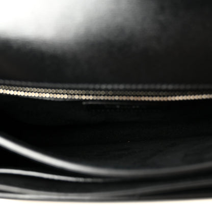 Canvas Calfskin Classic Monogram Cassandra Natural Black