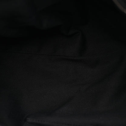 Calfskin Medium Paddington Satchel Black