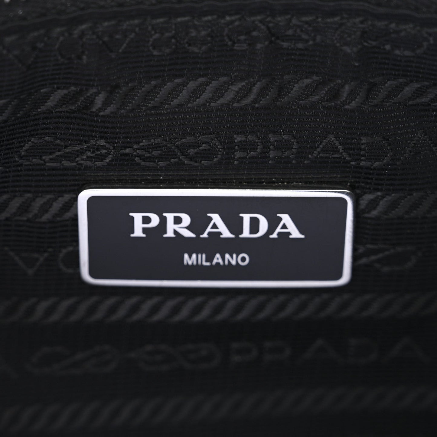 Re-Nylon Saffiano Re-Edition 2000 Double Zip Crossbody Bag Black