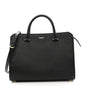 Calfskin Mega Check Small Banwell Tote Black
